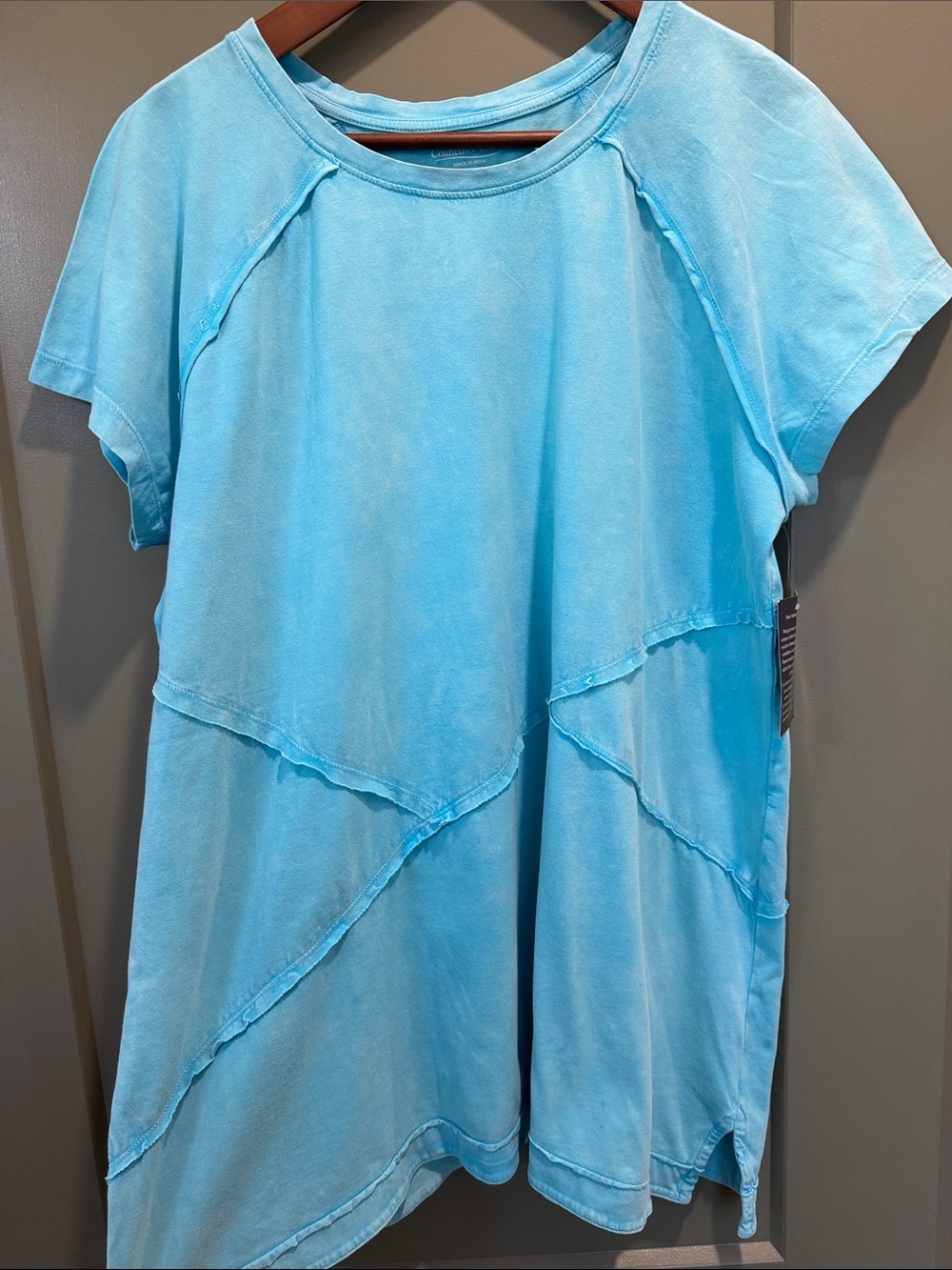 Coldwater Creek Vintage-washed Seamed Tunic - NWT